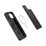 Чехол накладка Spigen PC Mag Armor MagSafe для iPhone 15 Plus Matte Black (ACS06671)