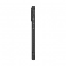 Чехол накладка Spigen PC Rugged Armor MagSafe для iPhone 15 Pro Matte Black (ACS06703)