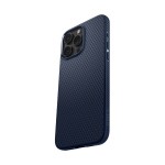Чехол накладка Spigen TPU Liquid Air для iPhone 15 Pro Navy Blue (ACS06705)