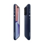 Чехол накладка Spigen TPU Liquid Air для iPhone 15 Pro Navy Blue (ACS06705)