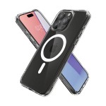 Чехол накладка Spigen Ultra Hybrid TPU MagSafe для Apple iPhone 15 Pro White (ACS06715)
