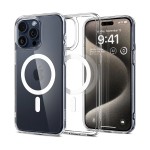 Чехол накладка Spigen Ultra Hybrid TPU MagSafe для Apple iPhone 15 Pro White (ACS06715)
