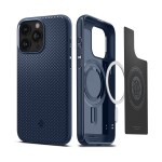 Чехол накладка Spigen PC Mag Armor MagSafe для iPhone 15 Pro Navy Blue (ACS06737)