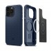 Чехол накладка Spigen PC Mag Armor MagSafe для iPhone 15 Pro Navy Blue (ACS06737)
