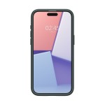 Чехол накладка Spigen PC Optik Armor MagSafe для iPhone 15 Pro Abyss Green (ACS06739)