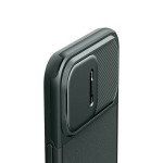 Чехол накладка Spigen PC Optik Armor MagSafe для iPhone 15 Pro Abyss Green (ACS06739)