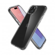 Чехол накладка Spigen TPU Ultra Hybrid для iPhone 15 Crystal Clear (ACS06793)