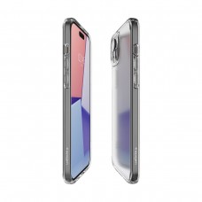 Чехол накладка Spigen TPU Ultra Hybrid для iPhone 15 Frost Clear (ACS06796)