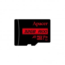 Карта памяти MicroSDHC 32GB UHS-I Class 10 Apacer (AP32GMCSH10UB-RA)