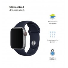 Ремешок ArmorStandart Sport Band (3 Straps) для Apple Watch 42/44/45/49mm Dark Blue (ARM49070)