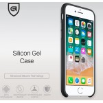 Чехол накладка TPU Armorstandart Silicone для iPhone 7 8 SE 2020 Black (ARM49443)