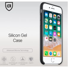 Чехол накладка TPU Armorstandart Silicone для iPhone 7 8 SE 2020 Black (ARM49443)