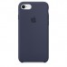 Чехол накладка TPU Armorstandart Silicone для iPhone 7 8 SE 2020 Midnight/Blue (ARM49444)