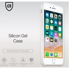 Чехол накладка TPU Armorstandart Silicone Case для Apple iPhone SE 2022/2020/8/7 White (ARM49449)