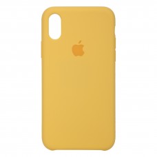 Чехол накладка TPU Armorstandart Silicone Case для Apple iPhone X XS Yellow (ARM49543)