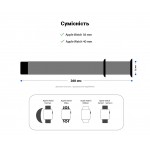 Ремешок ArmorStandart Sport Band (3 Straps) для Apple Watch 38/40/41mm White (ARM49564)