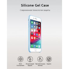 Чехол накладка TPU Armorstandart Silicone для iPhone X XS Lilac (ARM50496)