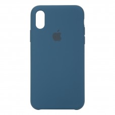 Чехол накладка TPU Armorstandart Silicone для iPhone X XS Cosmos Blue (ARM51036)