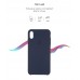 Чехол накладка TPU Armorstandart Solid Series для iPhone XS Max Midnight/Blue (ARM53300)