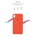 Чехол накладка TPU Armorstandart Solid Series для iPhone XS Max Nectarine (ARM53305)