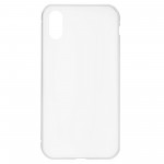 Чехол бампер Metal Armorstandart Magnetic Case 1 для iPhone XS White (ARM53358)