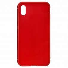 Чехол бампер Metal Armorstandart Magnetic Case 1 для iPhone XS Max Red (ARM53359)