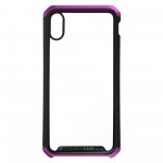 Чехол накладка TPU Armorstandart Element для iPhone XS Max Black/Purple (ARM53421)