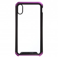 Чехол накладка TPU Armorstandart Element для iPhone XS Max Black/Purple (ARM53421) Чехол накладка TPU Armorstandart Element для iPhone XS Max Black/Purple (ARM53421)