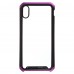 Чехол накладка TPU Armorstandart Element для iPhone XS Max Black/Purple (ARM53421)