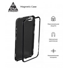 Чехол бампер Metal Armorstandart Magnetic Case 1 для iPhone XS Max White (ARM53426)