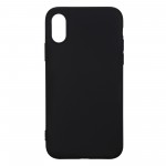Чехол накладка TPU Armorstandart Matte Slim Fit для iPhone XS Black (ARM53926)