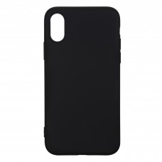 Чехол накладка TPU Armorstandart Matte Slim Fit для iPhone XS Black (ARM53926)