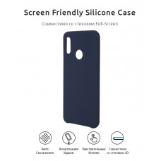 Чехол накладка TPU Armorstandart Soft Touch New для Huawei Honor 10 Lite Midnight Blue (ARM53975)