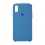 Чехол накладка TPU Armorstandart Silicone для iPhone XS Max Denim Blue (ARM54252)