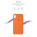 Чехол накладка TPU Armorstandart Solid Series для iPhone XS Max Papaya (ARM54548)