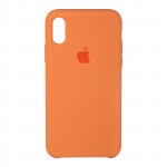 Чехол накладка TPU Armorstandart Silicone для iPhone XS X Papaya (ARM54864)