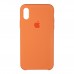 Чехол накладка TPU Armorstandart Silicone для iPhone XS X Papaya (ARM54864)