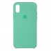 Чехол накладка TPU Armorstandart Silicone для iPhone XS X Spearmint (ARM54867)