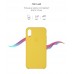 Чехол накладка TPU Armorstandart Solid Series для iPhone XS Max Canary/Yellow (ARM54984)