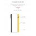 Чехол накладка TPU Armorstandart Solid Series для iPhone XS Max Canary/Yellow (ARM54984)