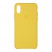Чехол накладка TPU Armorstandart Solid Series для iPhone XS Max Canary/Yellow (ARM54984)
