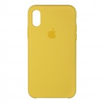 Чехол накладка TPU Armorstandart Silicone для iPhone XS Max Canary/Yellow (ARM55291)