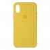 Чехол накладка TPU Armorstandart Silicone для iPhone XS Max Canary/Yellow (ARM55291)