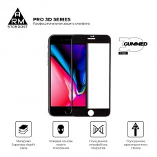Защитное стекло ArmorStandart Pro 3D Full Glue для iPhone SE 2020 8 7 Black (ARM55364-GP3D-BK)
