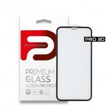 Защитное стекло Armorstandart Pro 3D Full Glue для iPhone 11 XR Black (ARM55370-GP3D-BK)