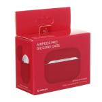 Чехол Armorstandart TPU Ultrathin для кейса наушников Apple Airpods Pro Crimson Red (ARM55964)