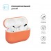 Чехол Armorstandart TPU Ultrathin для кейса наушников Apple Airpods Pro Papaya Orange (ARM55966)