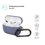 Чехол Armorstandart TPU Hang для кейса наушников Apple Airpods Pro Lavender Blue (ARM56062)