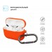Чехол Armorstandart TPU Hang для кейса наушников Apple Airpods Pro Orange (ARM56065)