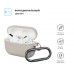 Чехол Armorstandart TPU Hang для кейса наушников Apple Airpods Pro Rock Bege (ARM56066)